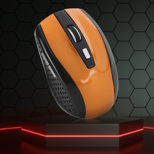 (orange) 02 015 Cordless Mouse Portable Computer Mouse Slim Silent Mouse - Picture 12 of 22