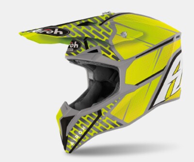 Airoh WRAAP Idol Anthracite Matt MX Helm - Motocrosshelm - WRI31