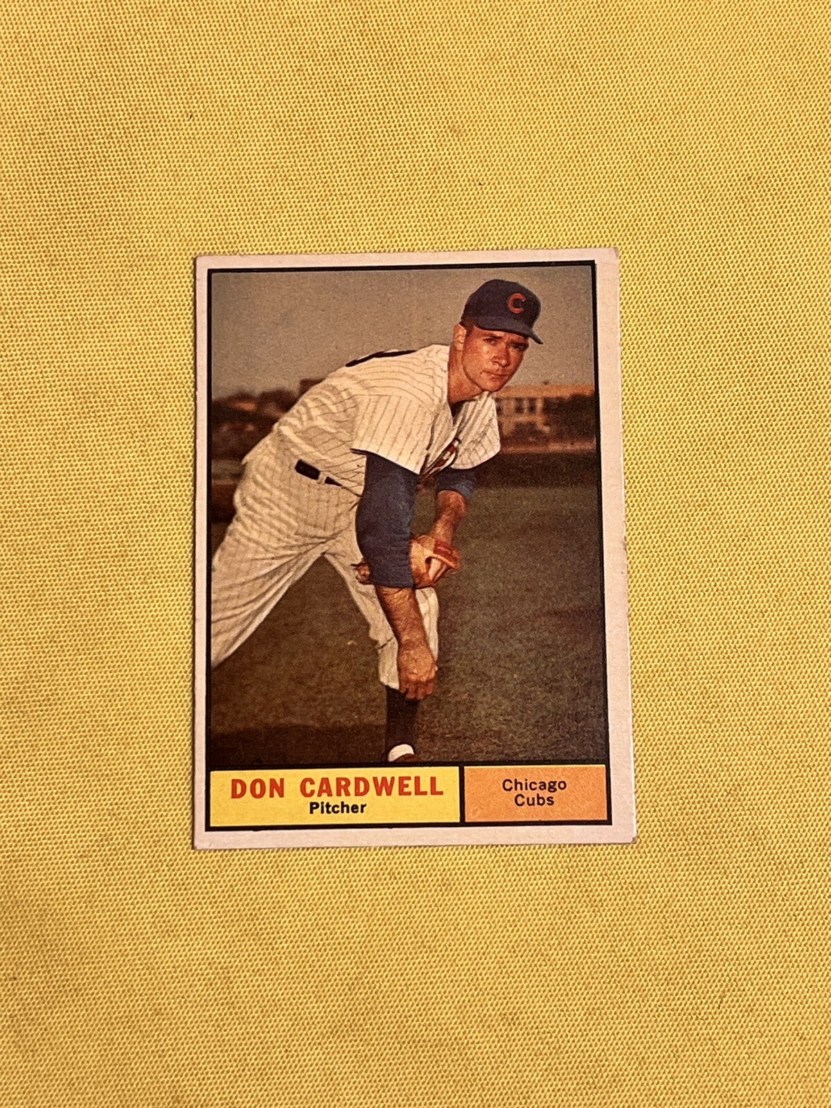1961 Topps 564 Don Cardwell Cubs High Baseball Card *CgC605* eBay