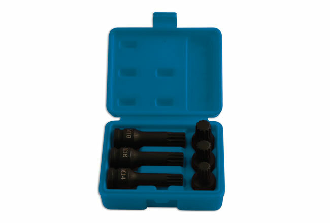 Scanalate Set di Punte - 6pc 5019 Laser Nuovo