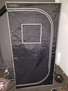 Complete PRO gro tent kit+GROWEALTH 3000 pro light+Cloudline exhaust+EXTRAS