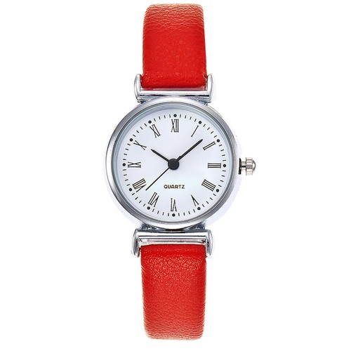 Women Quartz Arabic Watch With Leather Fashion Numerals Small Women's Watch - Picture 5 of 15