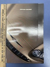 Vintage Nos 1998 Chrysler Concorde Introductory Dealership Brochure