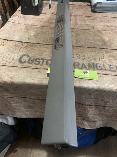Jeep Wrangler TJ Oem Dash Defrost Vent Trim Grille mist gray Trim 1997-2006 Grey - Foto 2 di 9