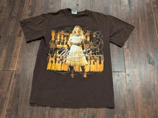 Miranda Lambert Locked Reloaded Tour 2013 Shirt Mens Small Country Music Brown