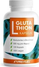 L-Glutathion Kapseln 120x mit 500 mg Glutathion in GSH-Form - l NEU OVP NP 39,-€