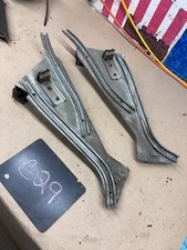 1963 1964 Ford Galaxie Galaxy 500 2 Door Rear Quarter Window Track Tracks Pair O 1963 1964 Ford Galaxie Galaxy 500 2 Door Rear Quarter Window Track Tracks Pair O