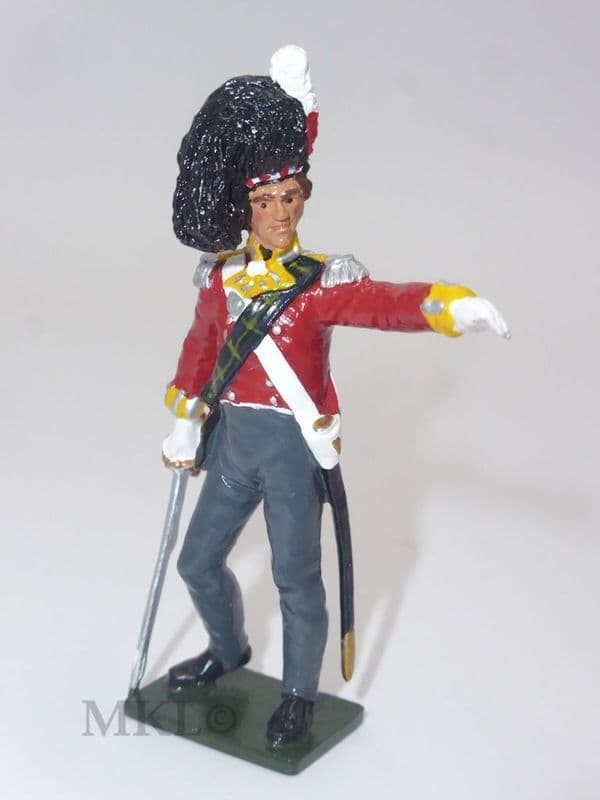 William Britain 44052 Officer 92nd Gordon Highlanders Ltd Edtn Redcoat