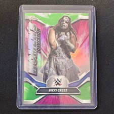 🧂YY 2026 TOPPS CHROME WWE WOMEN'S DIVISION GREEN REFRACTOR /99 NIKKI CROSS