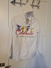 Disney 100th Anniversary CELEBRATE 100 Years Wonder Hoodie M 7-9 Mickey Mouse