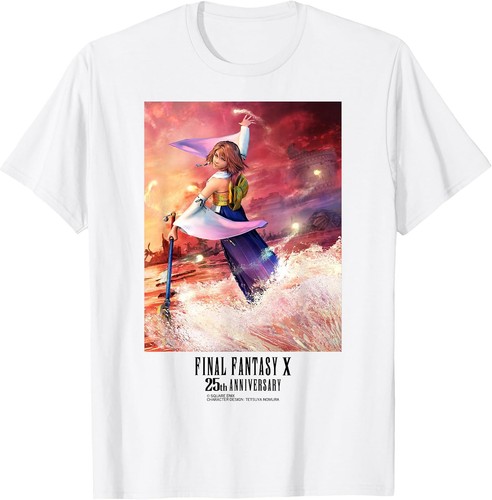 Final Fantasy FFX Yuna CG Art Graphic Tee - Anniversary Collection