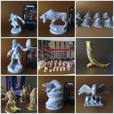 BLOOD RAGE VIKINGS BOX Kickstarter Exclusives  - auswählbar -
