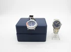 F x2 Vintage Gents Seiko Kinetic Wristwatches inc 5J323, 5M62 Working