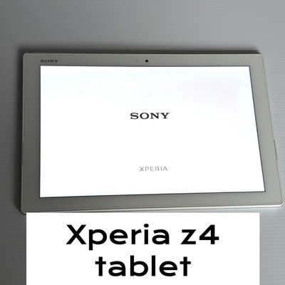 SONY Xperia Z4 tablet white 10.1in Display Used android Wi-Fi model, initialized