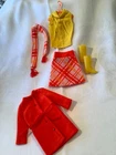 REDUCED Mattel Barbie Vintage clothing #1464 Antifreezers complete set