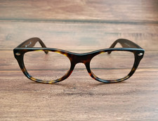 Ray-Ban RB5184 2012 Eyeglasses Brown Tortoise Plastic Full Rim 52-18-145 READ