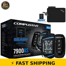 Compustar CS7900-AS 2-Way Remote Start  Alarm Bundle 3000ft Range