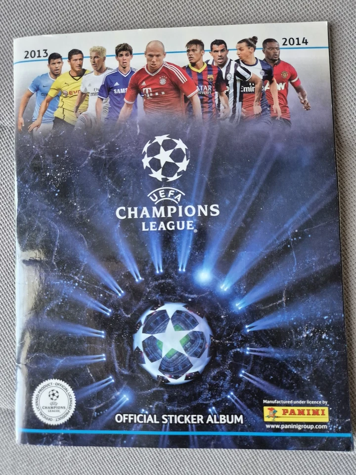 ALBUM PANINI FOOTBALL UEFA CHAMPIONS LEAGUE 2013-2014 COMPLET FRANCE - Photo 1/4