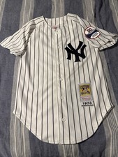 1973 Mitchell & Ness New York Yankees Thurman Munson Home Size 36 Jersey