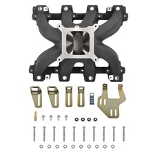For Gen Iii Ls1ls2 Black Aluminum Single Plane Super Victor Efi Intake Manifold