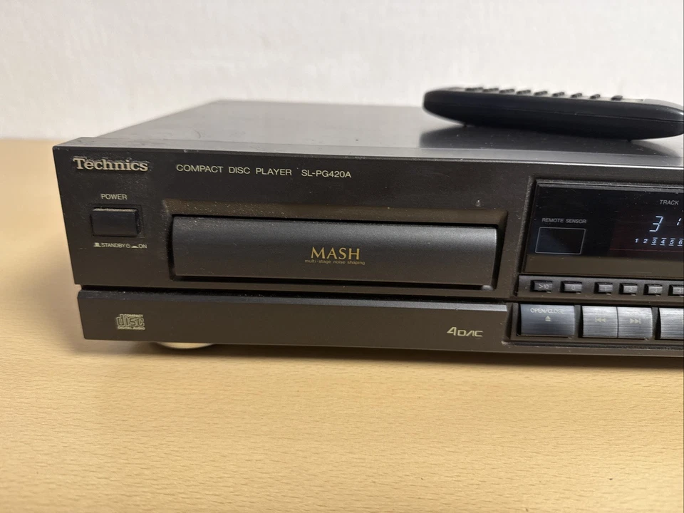 Technics SL-PG420A - MASH Compact Disk Player - mit Fernbedienung - Bild 3 von 4