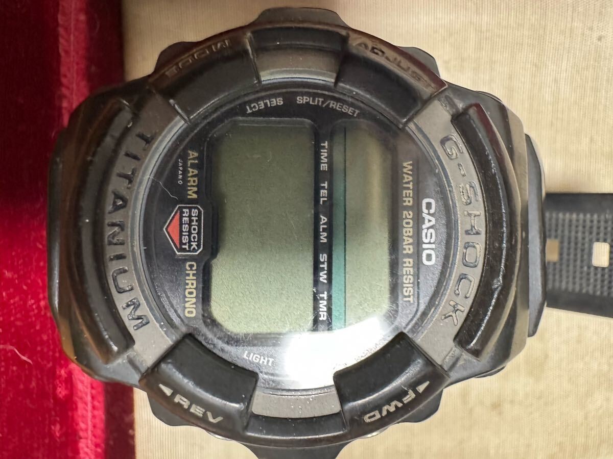 時計 CASIO G-SHOCK MRG-1 TITANIUM Casio G-SHOCK MRG-1 MR-G 200M Titanium Vintage Digital Watch