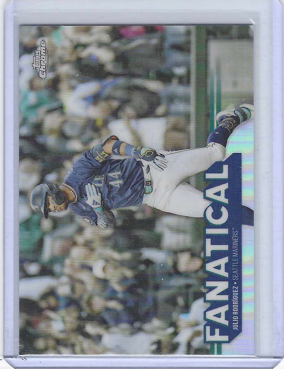 2025 Topps Chrome - Fanatical Julio Rodriguez #FAN-5