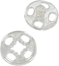 Plastic Snap Button Clear Upick 6Size Choose 100Pcs (13Mm)
