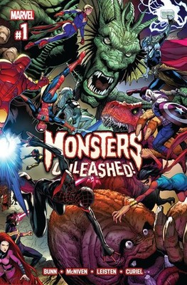 MONSTERS UNLEASHED   DIE MONSTER SIND LOS #1 PANINI