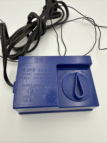 HO & N Scale Life-Like DC Hobby Transformer 390-J Power Pack Controller Tested - Picture 1 of 5