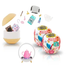 DIY Mini Collectibles Lifestyle Series 4 Set - Make, Set, & Display