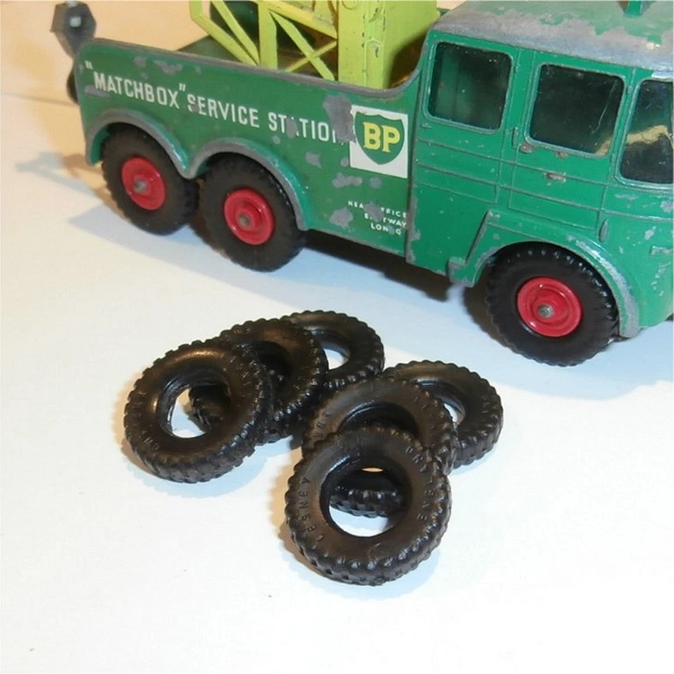 Matchbox King Size K 12 a Foden BP Tow Truck Set of 6 Tyres Pack #61 - Image 2 of 4