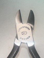 NOS Lindstrom SWEDEN  625 5-1/2" Snipe Nose Diagonal Side Cutter Pliers