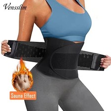 Women s Waist Trainer Adjustable Sauna Sweat Belt Body Shaper Slimming Cincher