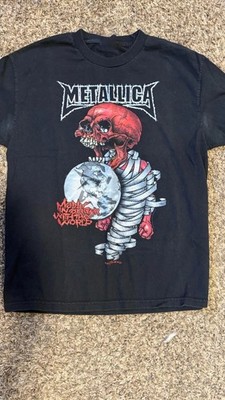 Metallica St. Anger Tour 2004 Reprint T-Shirt Pushead Art Madly In Anger S-4XL