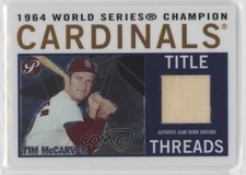 2005 Topps Pristine Legends Title Threads Relics Tim McCarver #TT-TM 0o9