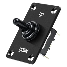 Boat Trim Switch, Briidea Marine Toggle Up Down Switch for RV 12V Matte 