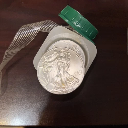 Roll of (20) 2016 $1 American Silver Eagles  Bullion BU .999