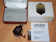 Ortofon SPU-AE MC Elliptical Diamond Cartridge Good Working with Case US Seller!