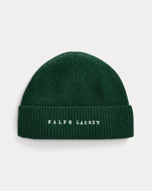 Polo Ralph Lauren Ralph's Coffee Merino Wool Blend Beanie 2 Colors
