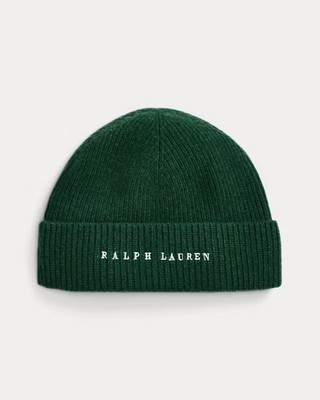 Polo Ralph Lauren Ralph's Coffee Merino Wool Blend Beanie 2 Colors