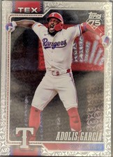 Adolis García 2026 Topps Series 1 Spring Training Foil #318 Rangers NM-MT