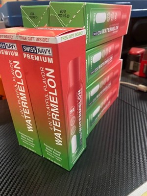 Lot of 10 SWISS NAVY 4in1 Playful Personal Lubricant Watermelon 3oz EXP 09/27