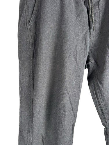 Taylor Stitch The Apres Jogger Pants Mens Large Gray Textured Flubbed Org Cotton - Picture 2 of 5