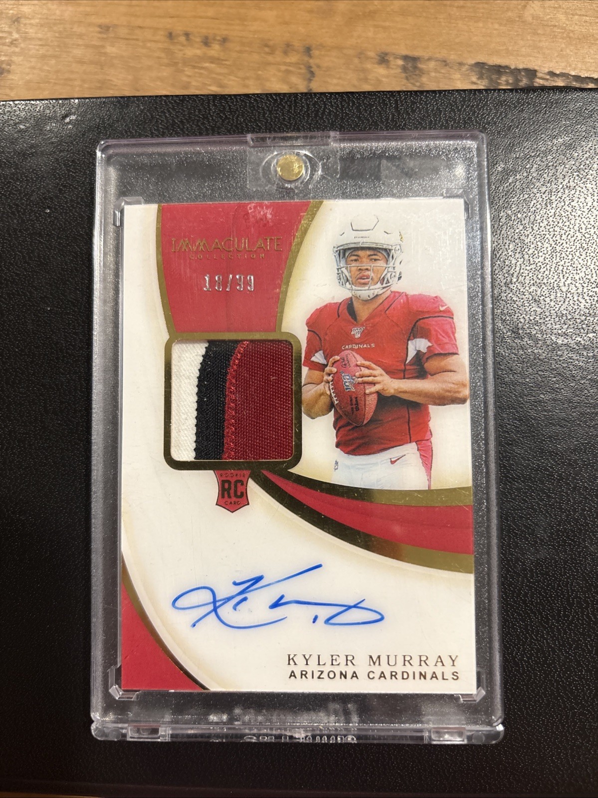 2019 Panini Immaculate Collection Kyler Murray RPA 18/99