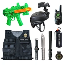 Adventure Force Special Ops Mission Roleplay Set, Gun with Sounds and Lights