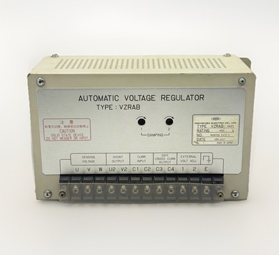 NISHISHIBA Electric Automatic Voltage Regulator AVR VZRAB-4A(P) |Brand New