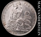 Peru: 1890 TF One Silver Sol - Choice Gem Brilliant Uncirculated  #L7368 — photo 1