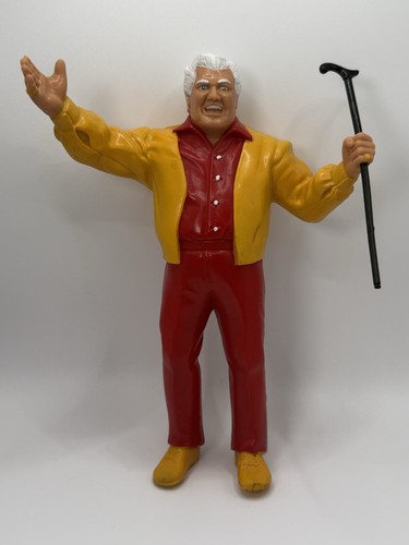 WWF LJN 1986 Series 3 Freddy Blassie w/ Cane! Exce...
