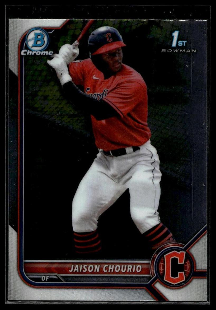 2022 Bowman Chrome #BCP-174 Jaison Chourio Prospects 1st Bowman